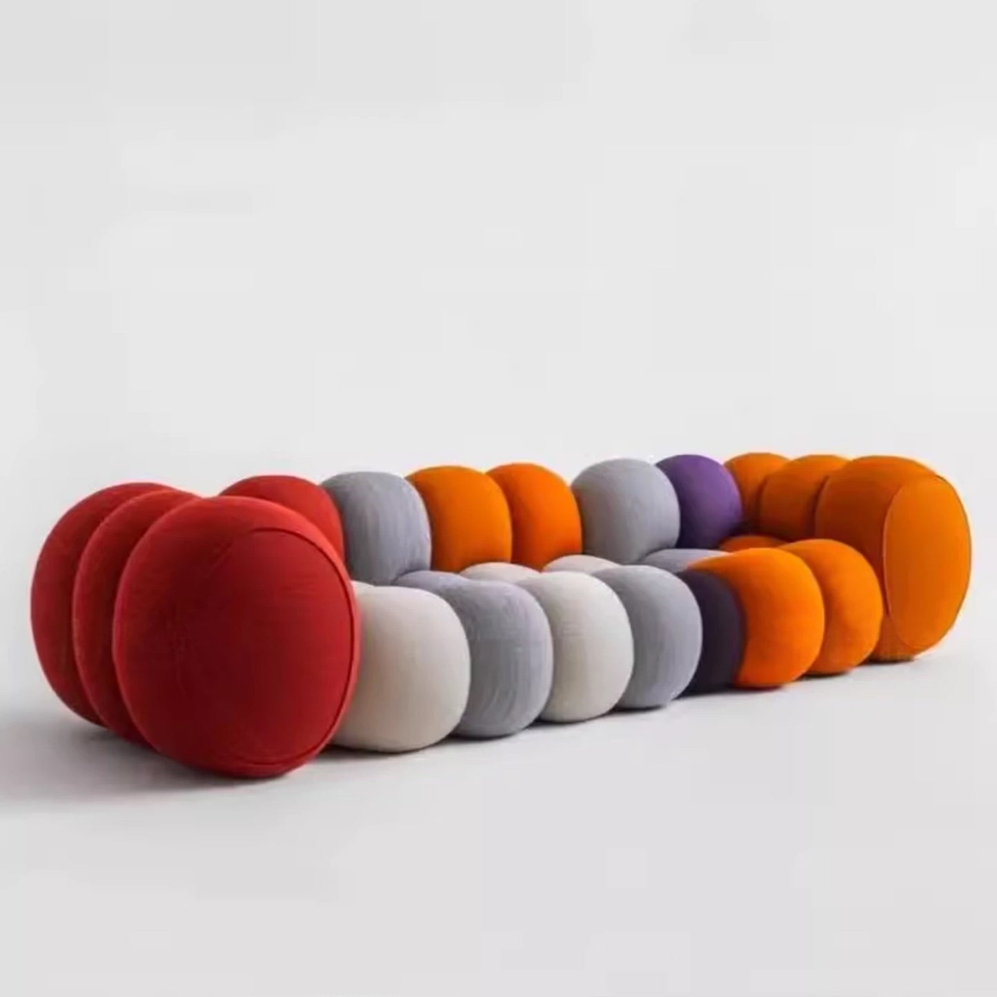 Modern Bubble Sofa, Colorful Round Modular Seating