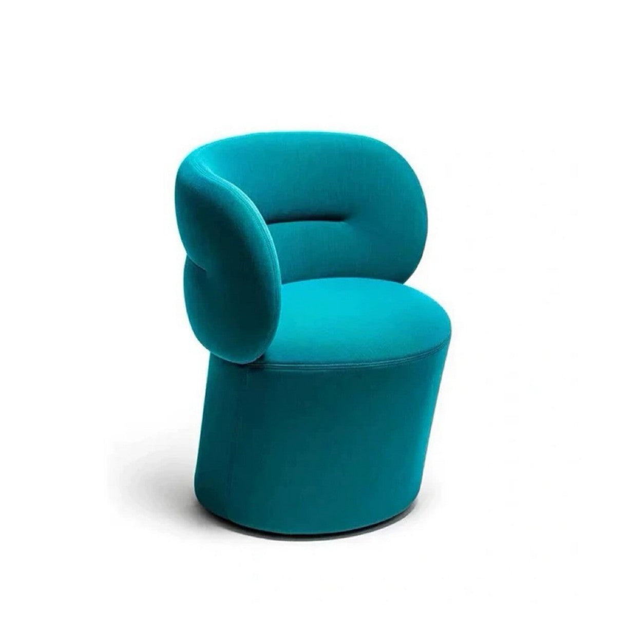 Minimalist Turquoise Lounge Chair – Modern Simple Accent Seating